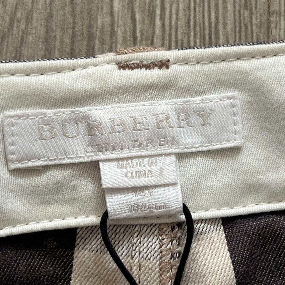 Burberry Cotton Classic Plaid Shorts W 30 Unisex Kids 14Y Women S also W 30 - Picture 5 of 10